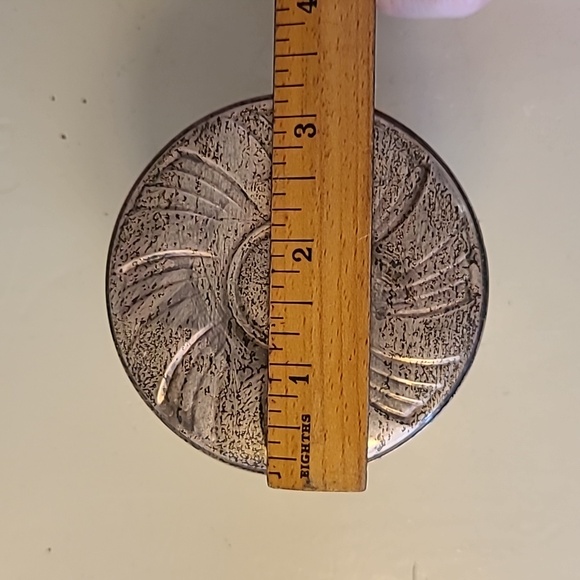 Vintage Towle Powder Dish With Sterling Lid Western Germany - Picture 12 of 12